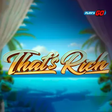 PlaynGo : Thats Rich - SADABET138