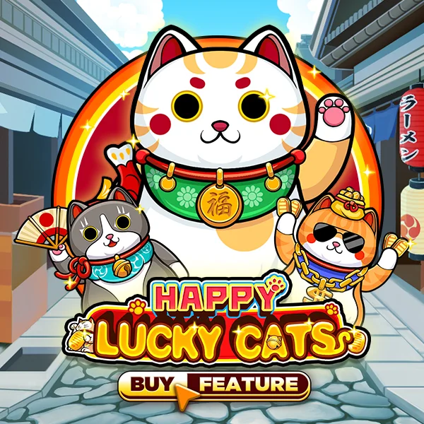 Microgaming : Happy Lucky Cats - SADABET138
