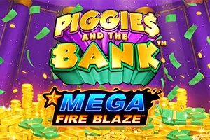 Playtech : Mega Fire Blaze: Piggies and the Bank™ PPJP - SADABET138