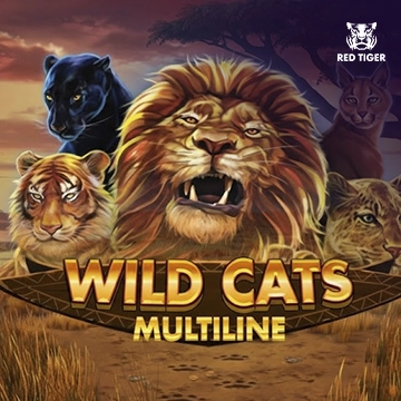 Redtiger : Wild Cats Multiline - SADABET138