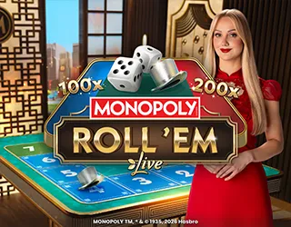 MONOPOLY Roll em - SADABET138